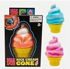 NeeDoh Nice Cream Cone Sensory Squishy Fidget Toy for Kids Adults picture