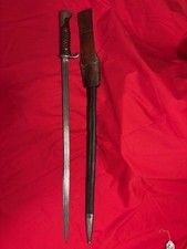 WWI German M1898 A long quillback Bayonet picture