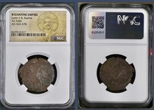 Byzantine Empire NGC Certified Ancient Coin 565-578 AD  Justin & Sophia Genuine picture