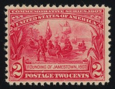 USA Scott #329 VF Bright Color Fresh stamp Mint, NH SCV $85 (57417) picture