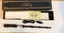 HARRY POTTER ( Deluxe DUMBLEDORE VERSION) Magic wand that shoots fireballs USA picture