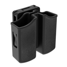 Universal Double Stack Magazine Belt Holster for 9mm 40 Cal Pistol Mag Holder picture