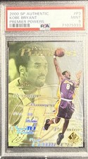 2000-01 SP Authentic - Premier Powers Kobe Bryant #P3 PSA 9 picture