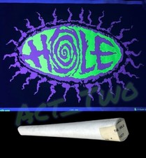 Vintage 1995 Courtney Love Punk Grunge HOLE Blacklight Poster 35