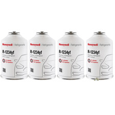 Honeywell R1234YF Refrigerant | Auto AC Recharge | 4 Cans, 1234YF For Cars 2014+ picture