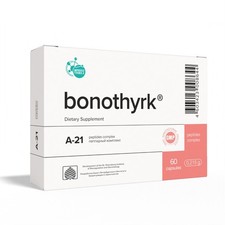 Bonothyrk A-21 Khavinson Natural Parathyroid Peptide Bioregulator 60 Capsules picture
