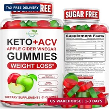 Keto ACV Gummies - Zero Sugar - Advanced Weight Loss Supplement picture