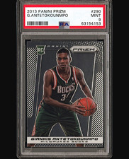 Panini 2013-14 Prizm Giannis Antetokounmpo #290 RC PSA 9 Bucks NBA picture