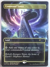 Command Tower (0917) [New, Near Mint] *Foil* {Marvel SLD} picture