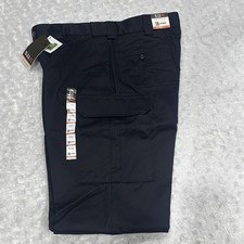 5.11 Tactical PDU B-Class Pants Mens 38X38 Navy Blue Twill Cargo NWT Unhemmed picture