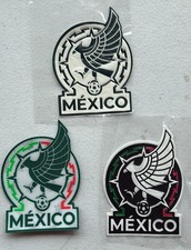 SOCCER CHEST PATCH MEXICO NATIONAL TEAM SOCCER JERSEY BADGE IRON ON ... T96 picture