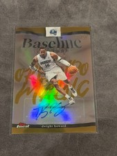 2025-26 Finest Baseline Autographs Dwight Howard BA-DH 35/50 picture