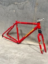 Cannondale F700 Large Made in USA Mountain Bike Frameset Volvo Head Shok Red picture