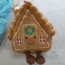 Authentic Jellycat Amuseables Gingerbread House picture