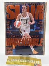 Caitlin Clark Orange Metal SLAM Magazine Limited 391/867 Sealed Fever WNBA New picture