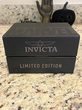 Invicta Marvel Limited Edition Chronograph Tachymeter Quartz 52mm+ Box Papers picture