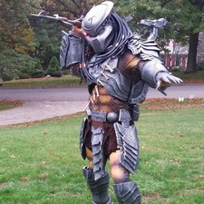 1:1 Scale Wearable Predator Full-body Armor, Unpainted White EVA Assembly Kit picture