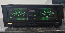 Vintage Onkyo Integra M-504 Stereo Power Amplifier -Dual VU Meters-Fully Tested picture