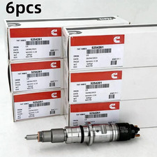 6PCS Fuel Injector 5254261 5254261PX For Cummins ISB QSB Engines 6.7L 0445120177 picture