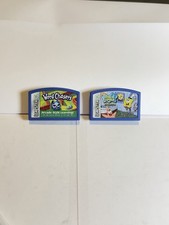 LeapFrog Leapster Game Cartridge Lot - SpongeBob / Bob Esponja & Word Chasers picture