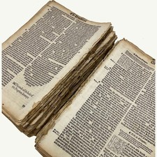1566 Great Bible Page - Henry VIII Protestant Reformation - Select Your Passage picture