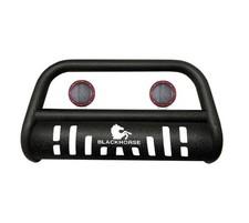 Black Horse Bull Bar-T Kit Textured BK Fit 1997-2001 Honda CR-V picture