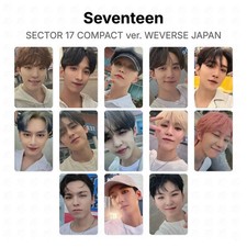 Seventeen SECTOR 17 COMPACT ver. WEVERSE JAPAN Official KPOP Special Gift picture