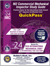M2 Commercial Mechanical Inspector QuickPass Study Guide Based On 2024 IMC & 202 picture