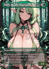 MTG - Marwyn, the Nurturer - Fanart Borderless Style - EDH / Playtest picture