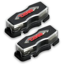2x DS18 200A ANL Battery Fuse Holder Block 0 or 4 Gauge In & Output Connection picture