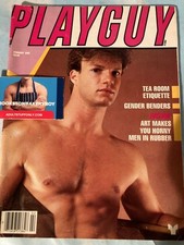 Vintage, February 1985 Playguy Magazine, Playgirl-Like, Gay Interest picture