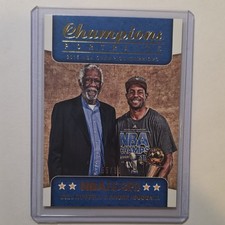 Panini 2015-16 NBA Hoops Champions Portraits #99 Russell/Iguodala 65/99 picture