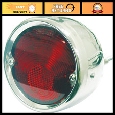 1955-59 Classic Car Tail Light Assembly with Stainless Steel Housing - Vintage S picture