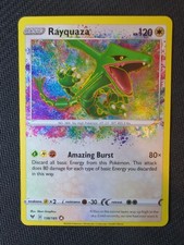 Pokemon Rayquaza 138/185 Swsh04: Vivid Voltage Amazing Rare Holo picture