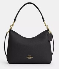 Coach Laurel Shoulder Bag in Black Pebbled Leather (CR148) Excellent condition picture