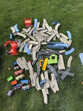 HUGE Thomas the Train Lot TrackMaster Motorized Cranky Crane with Engines picture