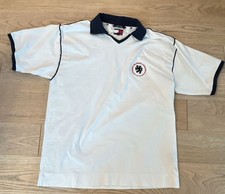 Tommy Hilfiger Athletics Polo Size M White Vintage Crest picture