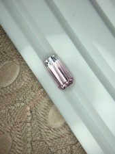 Light Pink Tourmaline Emerald Cut From Afghanistan 3.70 carats picture