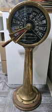Vintage Robinson Liverpool Glasgow NAUTICAL SHIP ENGINE ROOM BRASS TELEGRAPH 44
