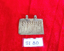 Antique Religious 7 Sister Goddess Silver Amulet Pendant Worship 5 Grams SI80 picture