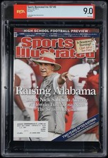 RARE Nick Saban - Sports Illustrated - 2007 Vol 107 #8 1st Cover PSA 9.0 *READ* picture