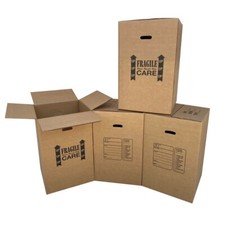 UBMOVE Kitchen Moving Boxes (4 Pack) Single Wall 18x18x28
