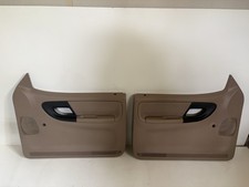1995-2001 Ford Ranger Set Of Front Interior Power Door Panels OEM Tan picture
