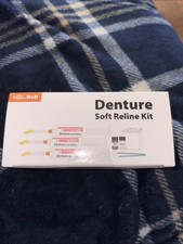 E&E Upper And Lower Denture Soft Reline Kit – Long-Lasting Soft Silicone Reliner picture
