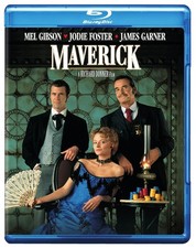 Maverick Blu-ray Mel Gibson NEW picture