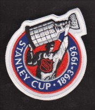 NHL 100th Anniversary Stanley Cup Trophy Patch En Version picture