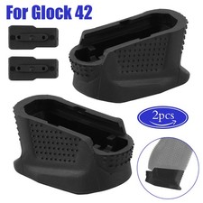 2/4Pcs Enhanced Mag azine Base Plate Extension Add +2 Rd for Glock 42 NEW picture