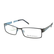 Randy Jackson RJ1015 1015 Black Blue Eyeglass Frame 55 16 145 picture
