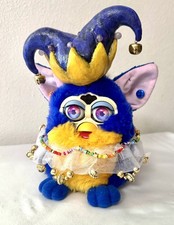 Custom OOAK “Royal Jester” Furby Tiger Electronics With GITD Details - Works picture