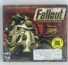 Fallout 1 & 2 Dual Jewel Box PC NEW NEVER OPENED Interplay Vintage 1998 picture